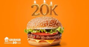 Grubhub Is Giving Away 20,000 Items&Nbsp;For Its 20Th Anniversary! – Topsave