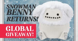 Win A Limited Edition Snowman Benny Squishmallow – Topsave