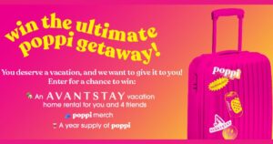 Enter The Poppi Avantstay Vacation Summer Sweepstakes (Working In 2025)