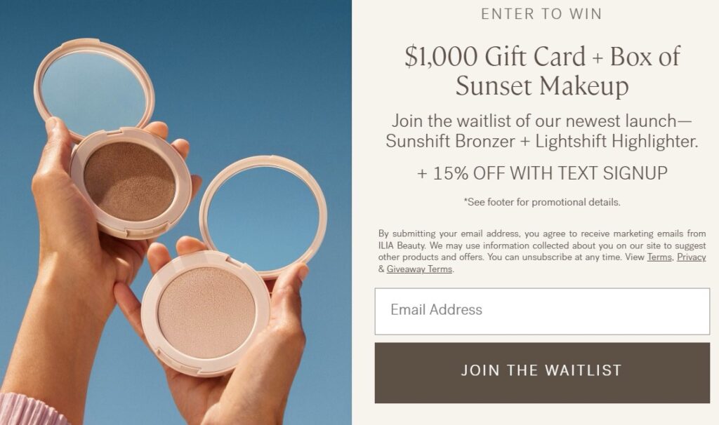 Win Boxes Of Sunset Makeup And $1,000 Gift Cards In The Ilia Sunkissed Makeup Sweepstakes! – Topsave