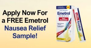 Sign Up For Free Emetrol Nausea Relief Powder Samples! – Topsave