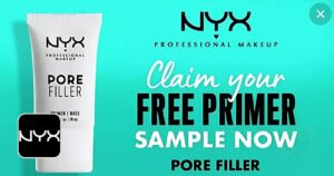 Free Nyx Pore Filler Primer Sample (Working In 2025)