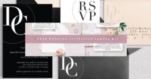 Free Wedding Invitation Samples W/ Free S&Amp;H – Topsave