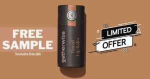 Get A Free Lip Balm With Free Shipping From Gatherwise! (Working In 2025)