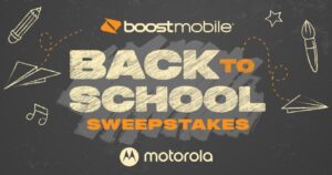 Enter The Boost Mobile “Back To School” Sweepstakes ($40K In Prizes) (Working In 2025)