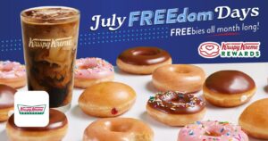 Krispy Kreme Giving Away Free Doughnuts And Iced Coffee In July – Topsave