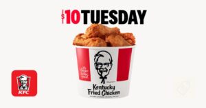 8-Piece Fried Chicken Bucket For Only $10 At Kfc (Tuesdays Only!) (Working In 2025)