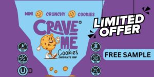 Crave Me Free Cookie Pack Samples W/ Free S&Amp;H – Topsave