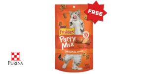 Free Sample Of Friskies Party Mix Original Crunch Cat Treats! (Working In 2025)