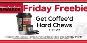 Free Get Coffee’d Hard Chews 1.25 Oz At Hornbacher’s Today! – Topsave