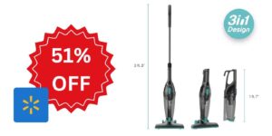 Ionvac 3-In-1 Lightweight Corded Stick Vacuum For Only $24.17 At Walmart (Regularly $49) (Working In 2025)