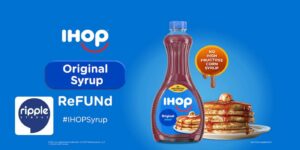 Free Ihop Original Syrup Refund With Ripple Street! (Working In 2025)