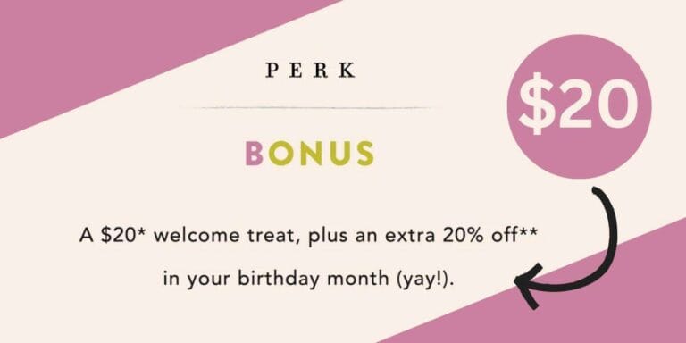 Free $20 Credit Reward With Anthro Perks! (New Members)