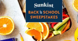 Win A Back To School Prize Pack From Sunkist! (Working In 2025)