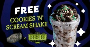 Get A Free Cookies ‘N’ Scream Shake At Denny’s! – Topsave