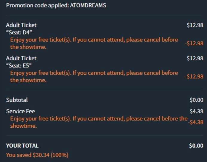 Free Tickets To See “City Of Dreams” At Atom Theaters – Topsave