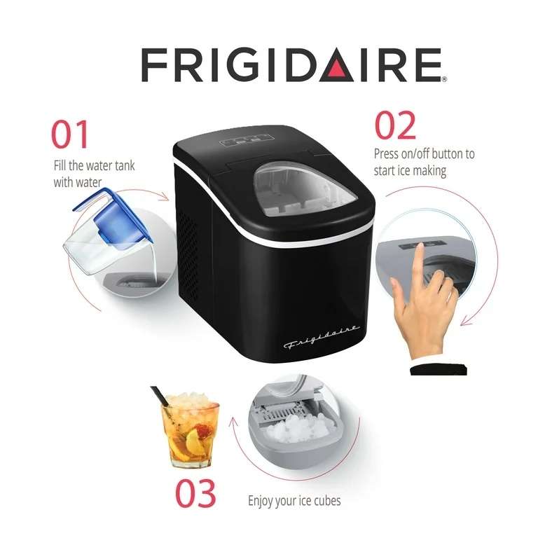 Frigidaire 26 Lb Retro Bullet Ice Maker Only $59 (Reg. $119) – Topsave