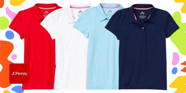 Kids' School Uniforms Starting at $5.99 at JCPenney