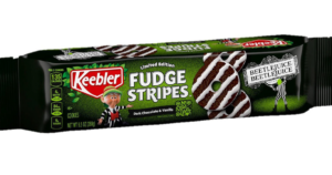 Possible Free Keebler “Beetlejuice Beetlejuice” Dark Chocolate & Vanilla Fudge Stripes
