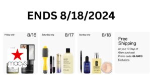 Macy’s 10 Days Of Glam Sale – Don’t Miss Out On 50% Off Top Beauty Brands! (Working In 2025)