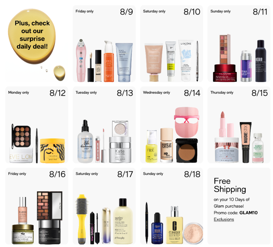 Macy’s 10 Days Of Glam Sale – Don’t Miss Out On 50% Off Top Beauty Brands! (Working In 2025)