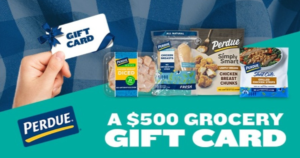 Perdue Back To School Giveaway – Win A $500 Visa Gift Card For Groceries! – Topsave