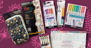 Win A Zebra Pen Happy Planner Prize Pack! (Working In 2025)