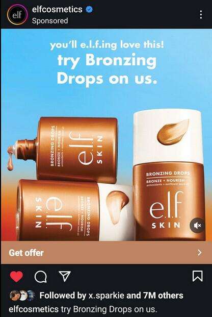 Free E.l.f. Bronzing Drops! – Topsave