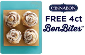 Free 4-Ct Bonbites From Cinnabon For Downloading App (Working In 2025)