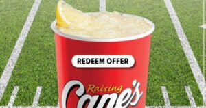 Free 22Oz Drink At Raising Canes Through October 1St! (Working In 2025)