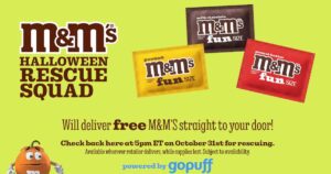 Free M&Amp;M'S Delivered To Your Door On Halloween – The M&Amp;M’s Halloween Rescue Squad! (Working In 2025)