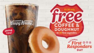 Free Coffee And Doughnut At Krispy Kreme For First Responders – October 28Th Only! (Working In 2025)