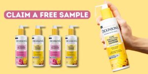 Free Dickinson’s Facial Cleanser Sample – Topsave