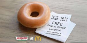 Free Original Glazed Doughnut At Krispy Kreme (Last Day) (Working In 2025)