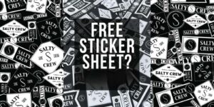 Free Salty Crew Sticker Sheet – Topsave