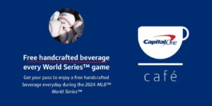 Free Handcrafted Beverage Every World Series™ Game At Capital One Cafés (Working In 2025)