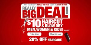 Get A $10 Haircut And Blow Dry At Jcpenney – Through October 6Th! (Working In 2025)