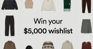 Frank And Oak $5,000 Wishlist Giveaway (Working In 2025)