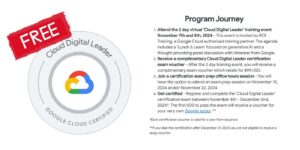 Free Google Cloud Training And Certification – November 7-8, 2024 (Working In 2025)