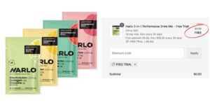 Try Harlo 3-In-1 Performance Drink Mix – Free Trial + 36% Off Monthly Subscription! (Working In 2025)