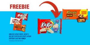 Free King Size Kitkat Or Reese’s Big Cup Stuffed At Racetrac – Today Only! (Working In 2025)