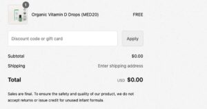 Get Free Bobbie Organic Vitamin D Drops – No Purchase Necessary! – Topsave