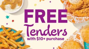 Free 3Pc Tenders With A $10+ Order At Popeyes* – Topsave