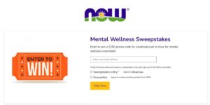 Now Foods Mental Wellness Sweepstakes – Win A $250 Promo Code! (Working In 2025)