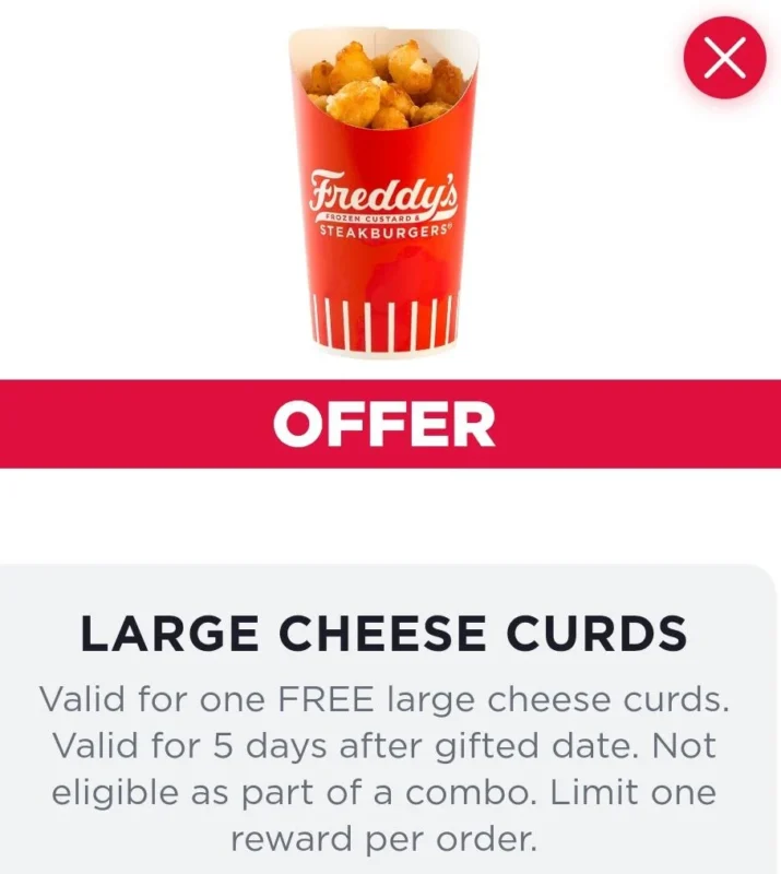 Free Regular Cheese Curd At Freddy’s For National Cheese Curd Day – Today October 15Th (Working In 2025)