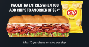 Enter The Subway Mvp Rewards Footlong Season Sweepstakes And Instant Win Game! (Working In 2025)