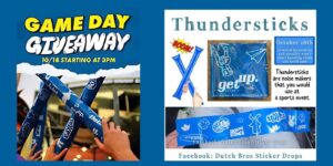 Free Thundersticks With Any Drink Purchase At Dutch Bros Today At 3Pm (Working In 2025)