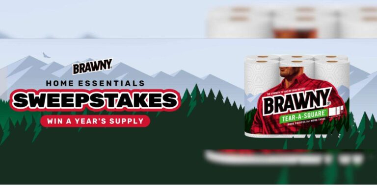 Win A Year’s Supply Of Brawny Paper Towels 2025