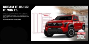 Win A 2024 Toyota Tacoma Truck &Amp; A Craftsman Ultimate Garage Makeover Prize Pack! (Working In 2025)