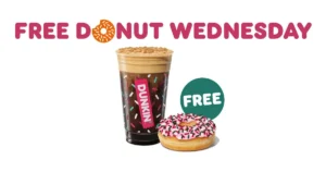 Free Donut Every Wednesday At Dunkin' + Exclusive Deals For Rewards Members (Working In 2025)